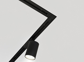 Трековый светильник Maytoni Vuoro TR003-1-30W4K-B 26,1Вт LED чёрный для однофазного трека