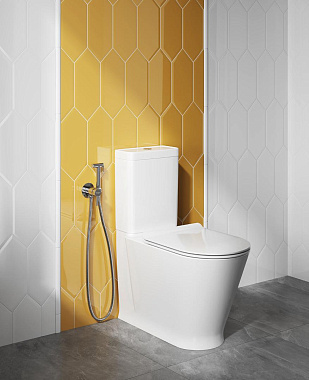 Настенная плитка KERAMA MARAZZI Алмаш 35019 грань жёлтый 34х14см 0,709кв.м. глянцевая