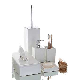 Дозатор Bertocci Ceramiche 123 4607 0000 белая керамика/хром
