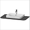 Столешница Duravit Happy D.2 Plus HP031E08080 МДФ 100х55см графит супермат