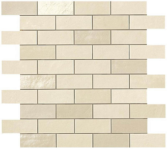 Керамическая мозаика Atlas Concord Италия Ewall 9EMW White Minibrick 30,5х30,5см 0,558кв.м.