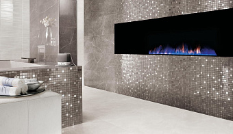 Керамическая мозаика Atlas Concord Италия Brick Atelier ASCR Marvel Silver Dream Mosaic 30,5х30,5см 0,558кв.м.
