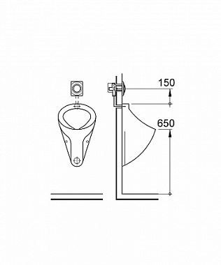 Панель смыва GROHE Surf 37018SH0 альпийский белый