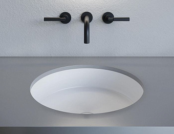 Раковина встраиваемая сверху SALINI MAREA 1802204M S-Stone матовая 42х42см