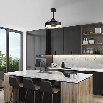 Люстра-вентилятор Mantra COIN 8221 45Вт LED