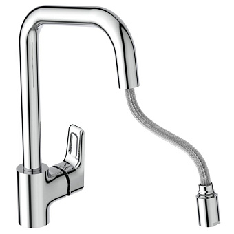 Смеситель для кухни IDEAL STANDARD CERAPLAN III B0960AA высокий излив хром