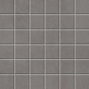 Керамическая мозаика Atlas Concord Италия Boost AN61 Smoke Mosaico Matt 30х30см 0,9кв.м.