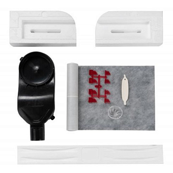 Душевой лоток BERGES 95138 79,5х12,1см боковой сток с решёткой и опорами