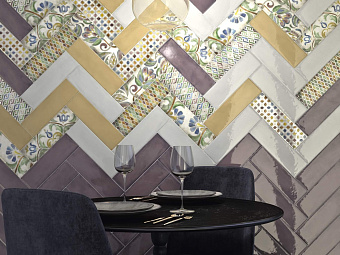 Вставка KERAMA MARAZZI МонПарнас HGD\A305\9016 Монпарнас 8,5х28,5см 0,024кв.м.