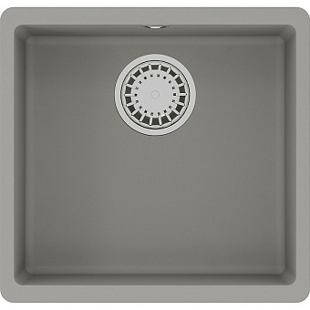 Мойка кухонная LEMARK SINARA 440-U 9910069 42х44см грей