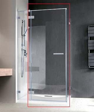 Душевая дверь RADAWAY Euphoria 383812-01L 200х81,2см стекло прозрачное