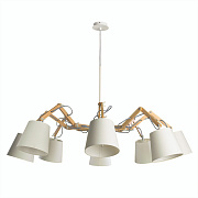 Люстра подвесная Arte Lamp PINOCCHIO A5700LM-8WH 40Вт 8 лампочек E14
