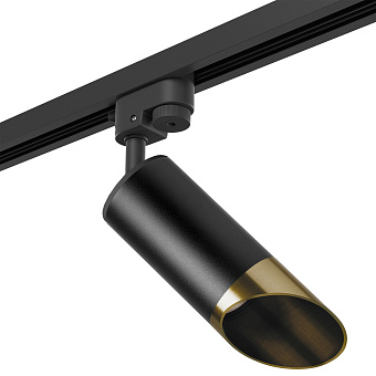 Трековый светильник Lightstar Rullo R1T437131 50Вт GU10 бронза для однофазного трека