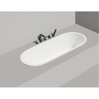 Ванна каменная SALINI ORNELLA 102414G 170х80см встраиваемая