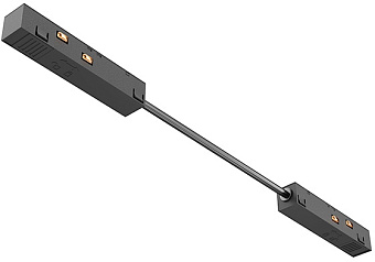 Коннектор магнитного трека Maytoni TRA034CPC-42B-15 чёрный