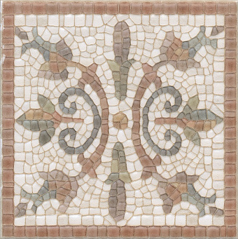Декор KERAMA MARAZZI Виченца HGD\A98\17000 Бежевый/Коричневый 15х15см 0,855кв.м.