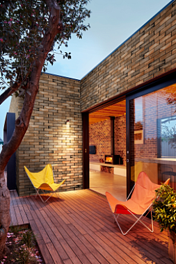 Фасадная плитка BERYOZA CERAMICA Brick house 365238 палевый 7,5х25см 0,79кв.м.