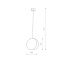 Светильник подвесной Nowodvorski Wheel 9028 40Вт E27