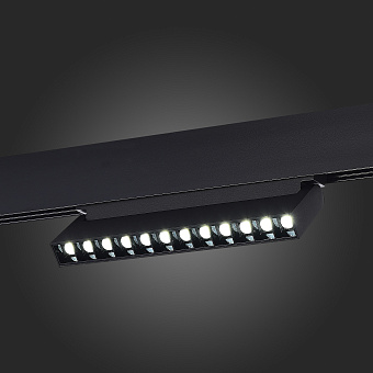 Магнитный трековый светильник ST Luce SKYLINE 48 ST372.406.12 12Вт LED чёрный