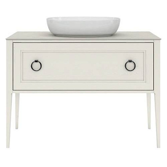 Тумба под раковину напольная KERAMA MARAZZI Plaza Classic PL.C.120.1+1\WHT 48х120х81см