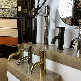 Смеситель для раковины Paini Cox 78PZ211LL чёрный (матовый)