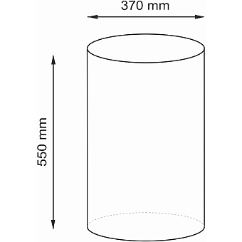 Корзина для белья WASSERKRAFT Lossa WB-811 мультицвет 75,2л