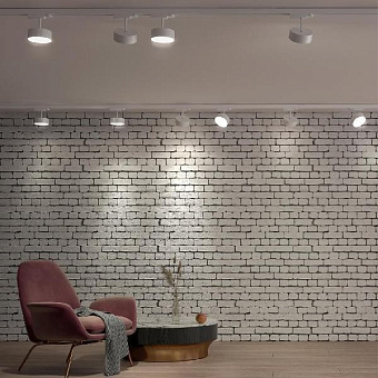 Трековый светильник Novotech PORT 358758 24Вт LED белый для трёхфазного трека