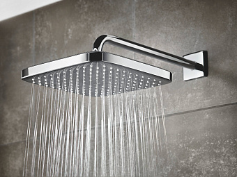 Верхний душ GROHE Tempesta 250 Cube 26687000 белый/хром