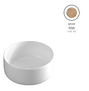 Раковина накладная ArtCeram Cognac COL004 46 00 35х35см