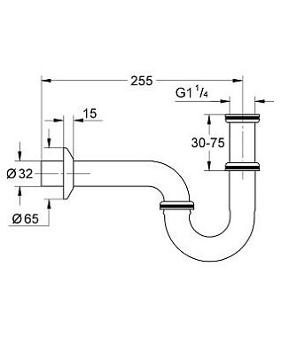 Сифон для раковины GROHE 28947000