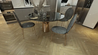 Ламинат Alpine Floor HERRINGBONE 12 Молизе LF105-08 600х101х12мм 34 класс 1,32кв.м