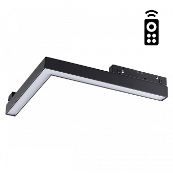 Трековый светильник Novotech FLUM 358913 24Вт LED чёрный для низковольтного трека