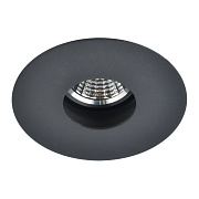 Светильник точечный встраиваемый Arte Lamp ACCENTO A3217PL-1BK 50Вт GU10