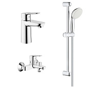 Набор смесителей GROHE StartEdge 23344000+23348000+26162001 хром