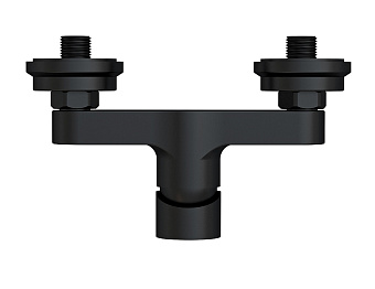 Смеситель для душа CERSANIT BRASKO BLACK 63109 чёрный