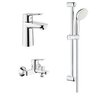 Набор смесителей GROHE StartEdge 23344000+23348000+26162001 хром