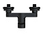 Смеситель для душа CERSANIT BRASKO BLACK 63109 чёрный