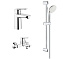 Набор смесителей GROHE StartEdge 23344000+23348000+26162001 хром