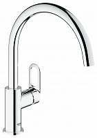 Смеситель для кухни GROHE BauLoop 31368000 высокий излив хром