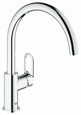 Смеситель для кухни GROHE BauLoop 31368000 высокий излив хром