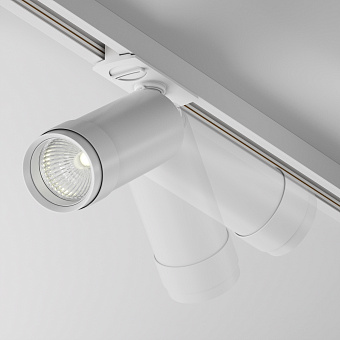 Трековый светильник Maytoni Focus Zoom TR021-1-12B4K-Z-D-W 12Вт LED белый для однофазного трека