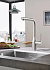 Смеситель для кухни GROHE Essence 30270DC0 высокий излив сталь