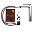 Смеситель для раковины Maxonor PL1186-9 серый