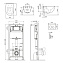 Инсталляция с унитазом AM-PM Awe IS49051.111700