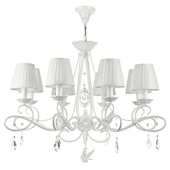 Люстра подвесная Maytoni Passarinho ARM001-08-W 40Вт 8 лампочек E14