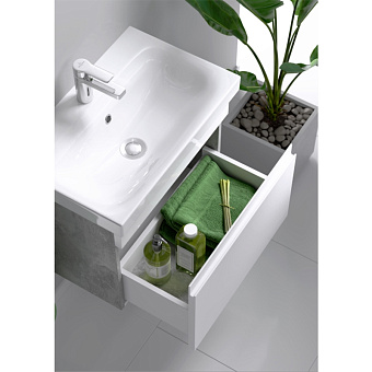 Тумба с раковиной AQWELLA Smart SRT0105BS 35х50х51см
