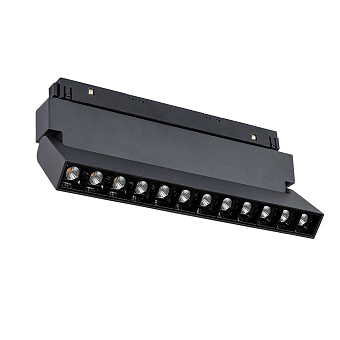 Магнитный трековый светильник Arte Lamp LINEA A4696PL-1BK 12Вт LED чёрный