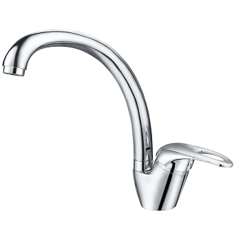 Смеситель для кухни Maxonor MN4103 поворотный излив хром