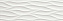 Декор FAP CERAMICHE Lumina fLMR Curve White Matt 75х25см 0,937кв.м.