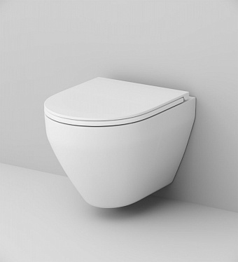 Унитаз подвесной AM-PM Spirit V2.0 C701700SC безободковый с микролифтом